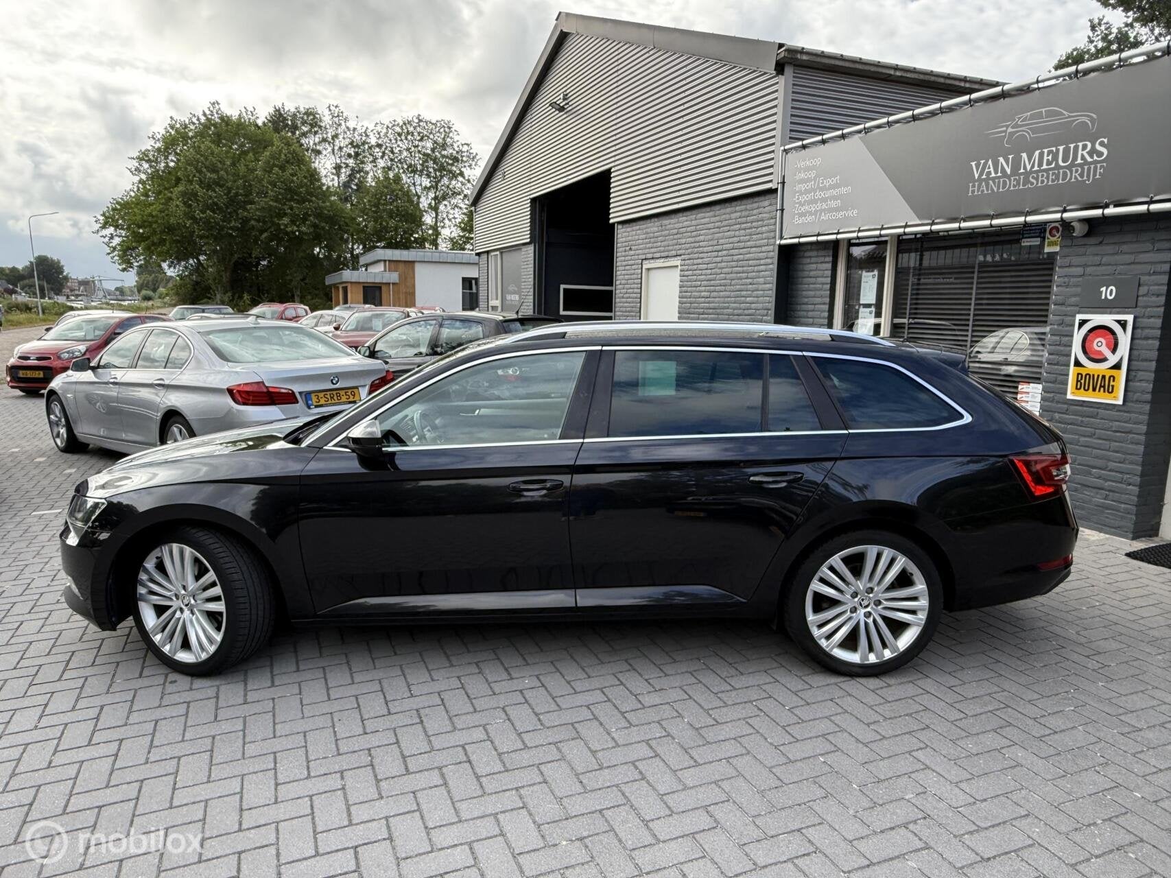 Skoda Superb Combi 1.6 TDI Greenline Business, navigatie, xe, Auto's, Voorwielaandrijving, Stof, Gebruikt, 4 cilinders