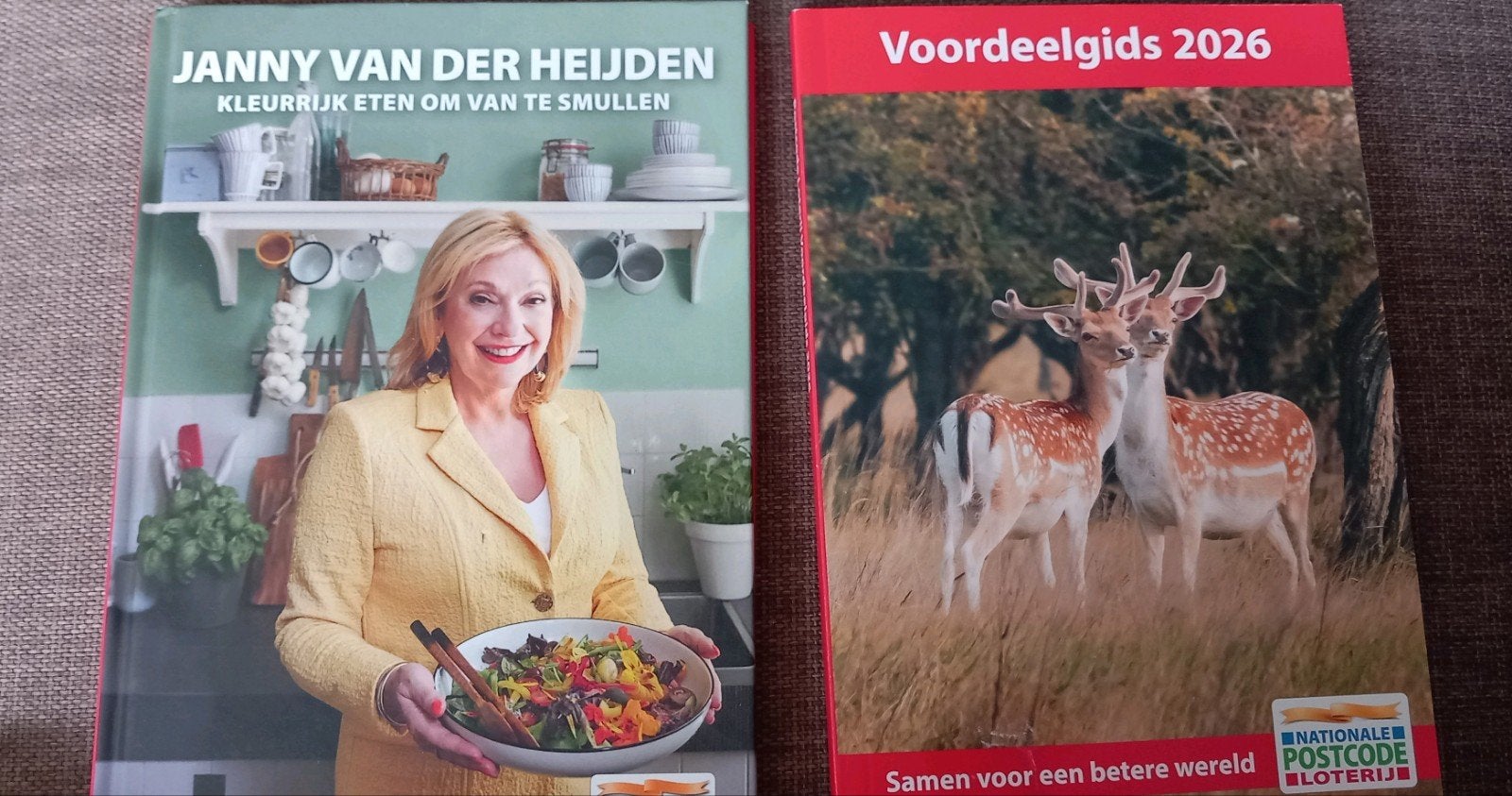 Kookboek Janny van der Heijden / voordeelgids 2026, Gezond koken, Ophalen of Verzenden, Zo goed als nieuw, Janny van der Heijden
