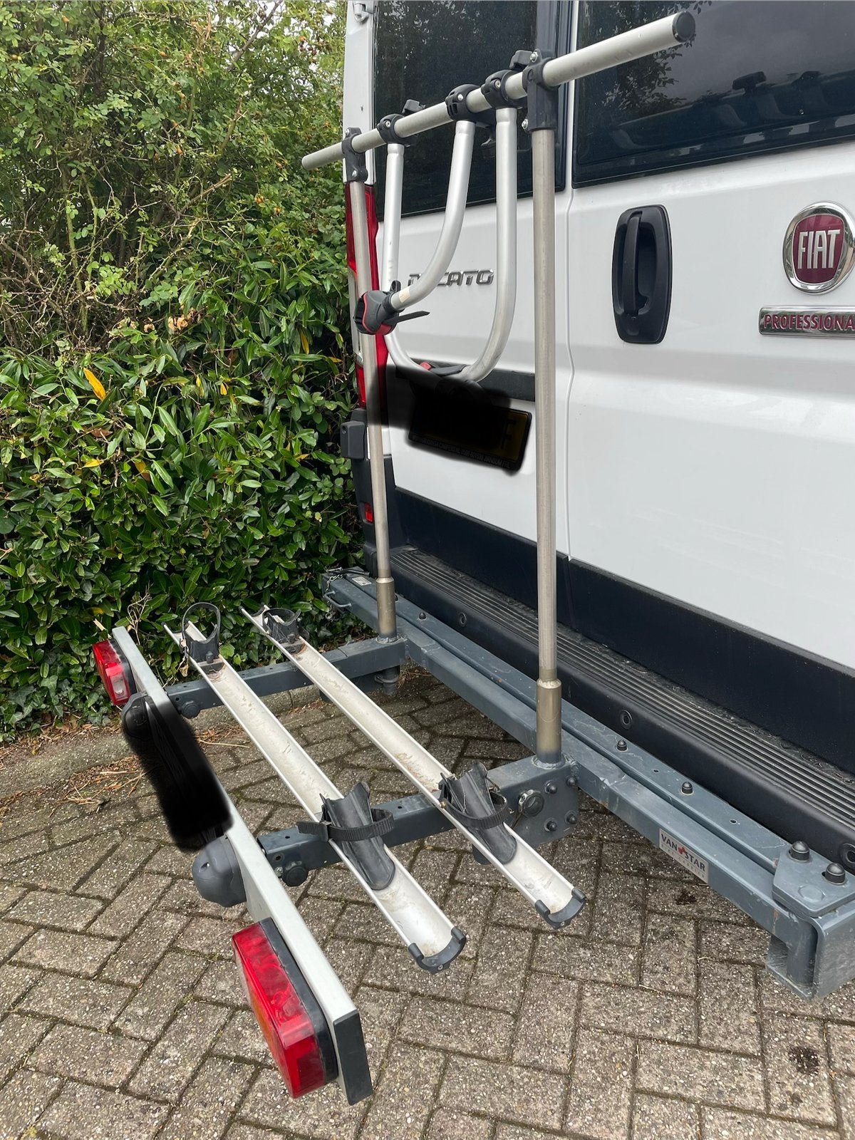 Fietsendrager voor Fiat Ducato X250 (2006 -), Caravans en Kamperen, Camper-accessoires, Ophalen, Zo goed als nieuw