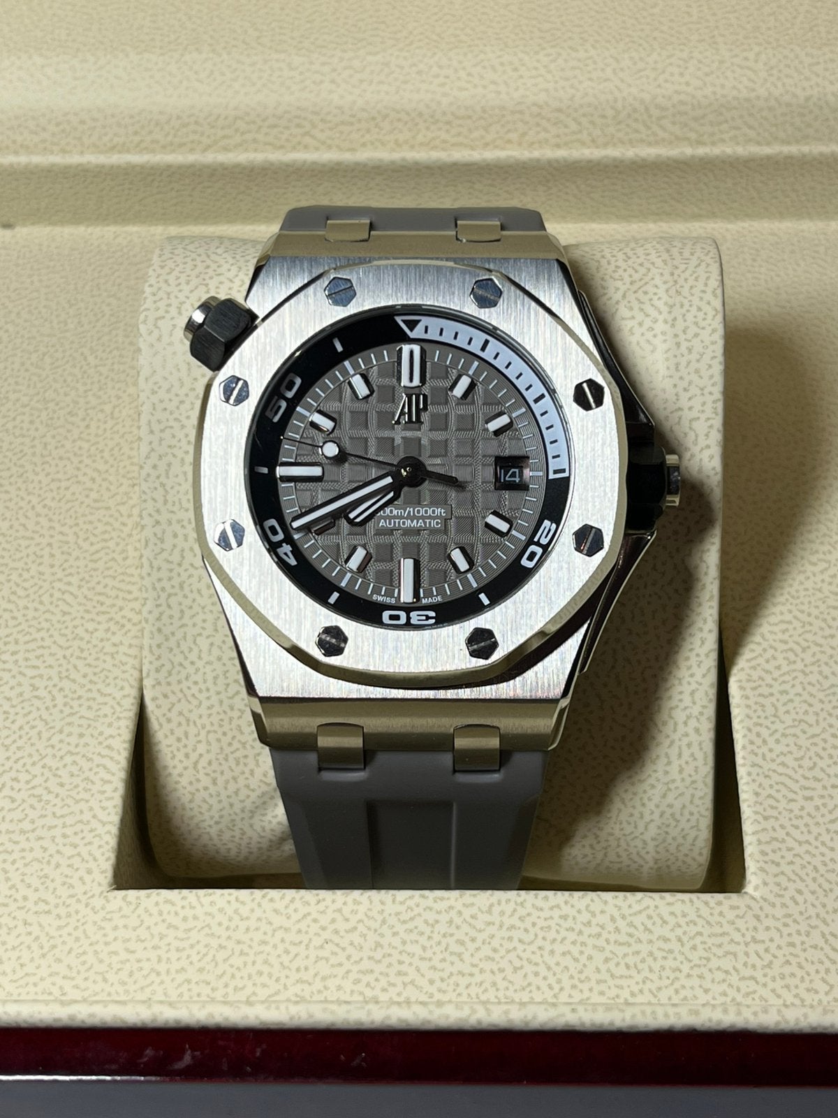 Audemars Piguet Royal Oak Offshore Nieuw!, Ophalen of Verzenden, Zo goed als nieuw, Staal, Overige merken