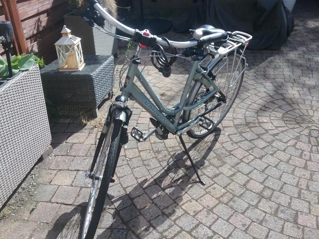 Batavus dames fiets, Fietsen en Brommers, Fietsen | Dames | Damesfietsen, Ophalen, Gebruikt, Velgrem, Versnellingen