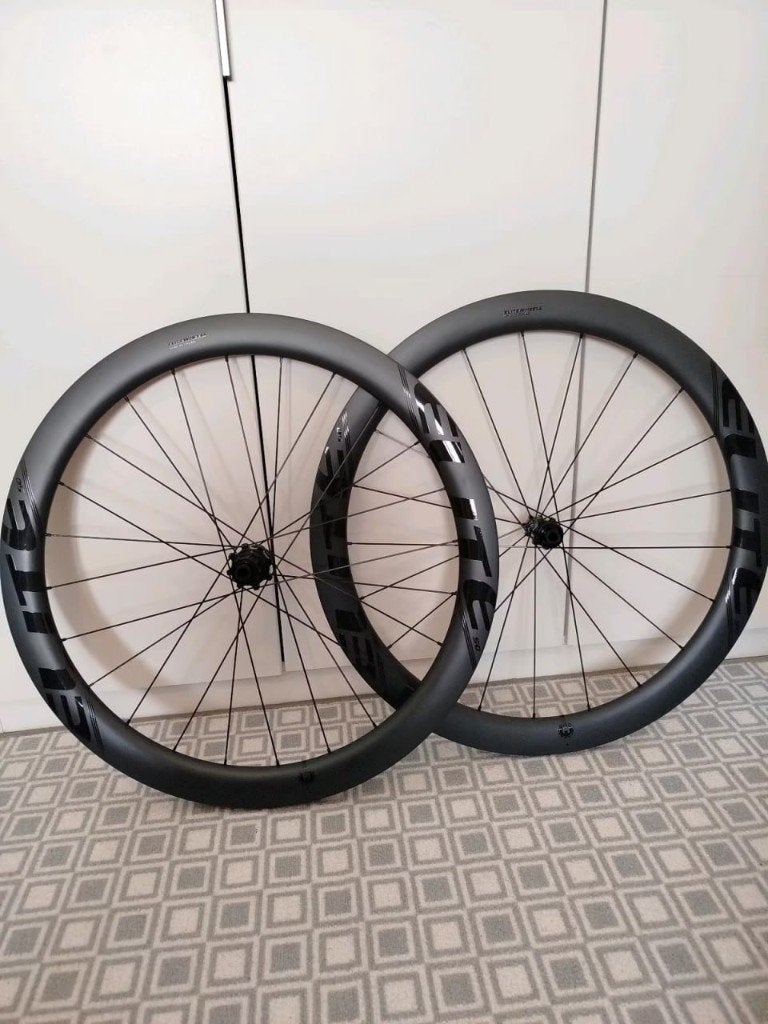 Elitewheels ENT Disc 2.0 50mm 28 carbon wielset, Ophalen of Verzenden, Carbon