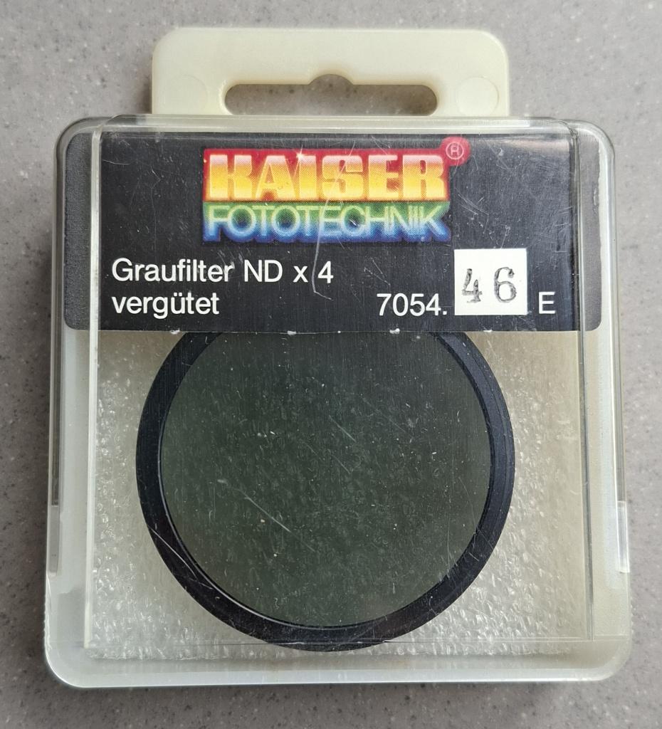 Kaiser grijsfilter ND x 4, 46 mm, zgan!, Overige merken, Minder dan 50 mm, Overige typen, Ophalen of Verzenden