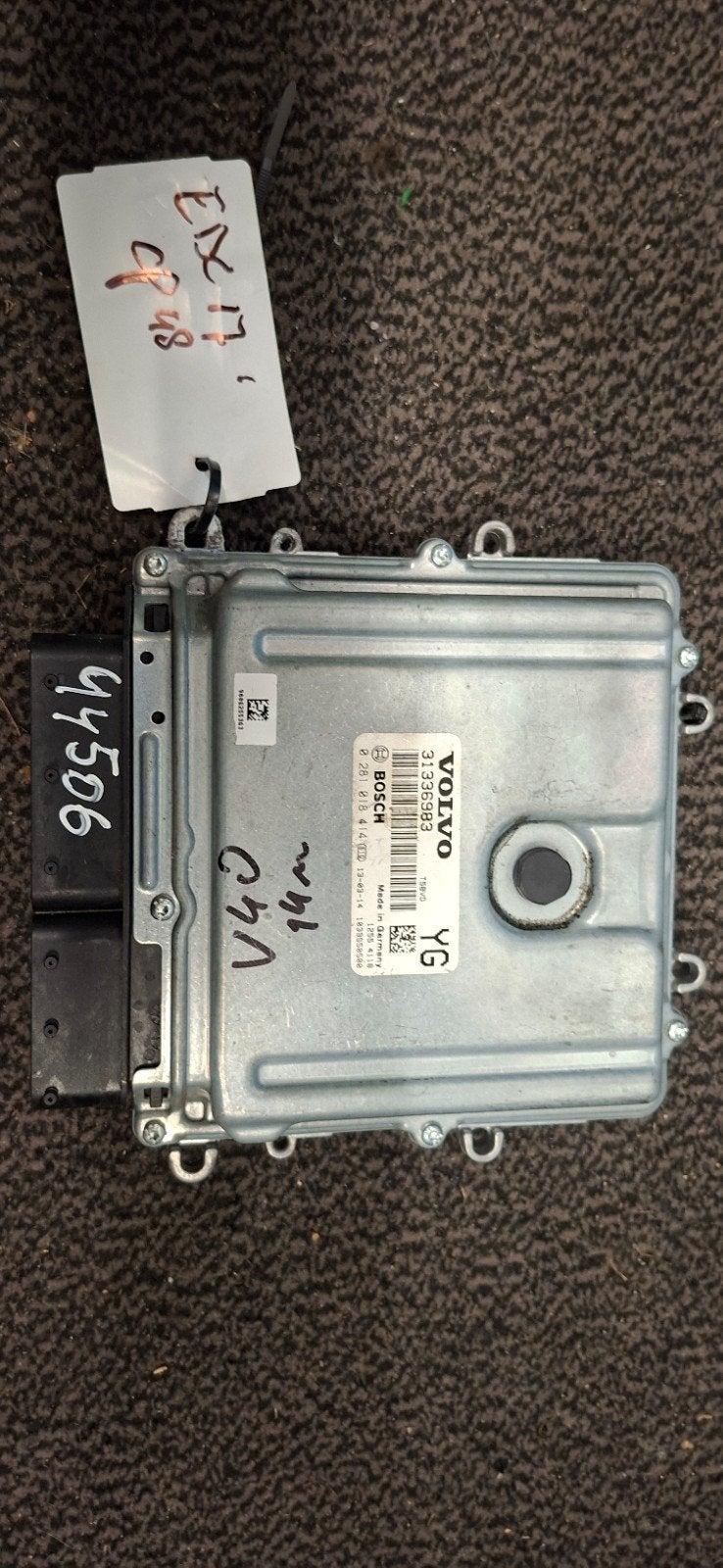 Volvo V40 ECU Motorregelapparaat 31336983 Bosch 0281018414, Ophalen of Verzenden, Gebruikt, Volvo