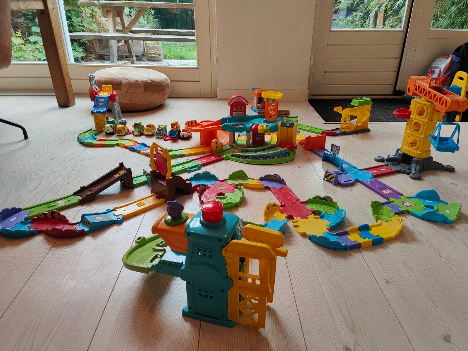 Grote set Vtech Toet Toet Auto's en Zoef Zoef Dieren, Ophalen, Gebruikt