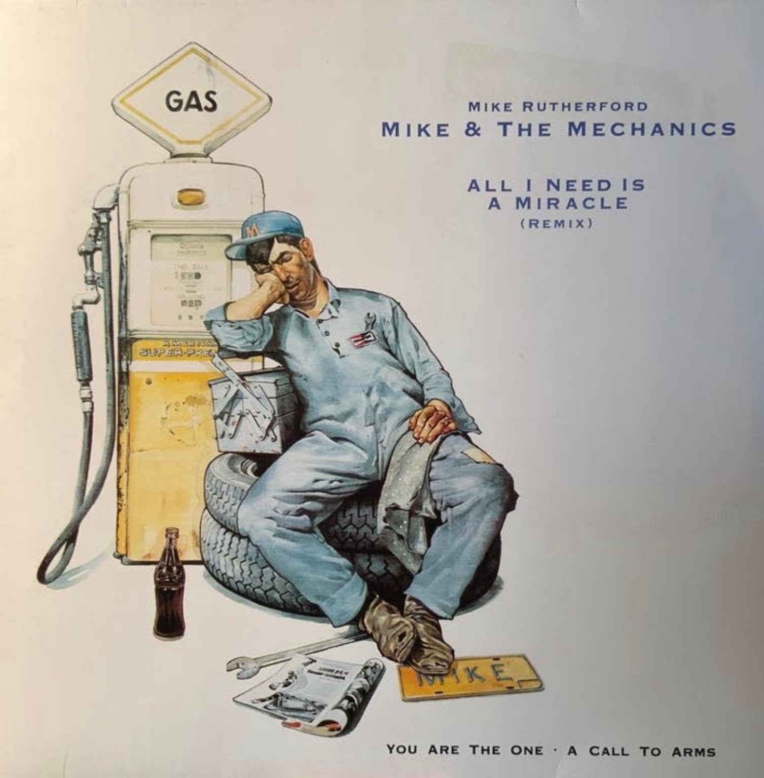 Vinyl Mike & The Mechanics - All I Need Is A Miracle, Verzenden, Gebruikt