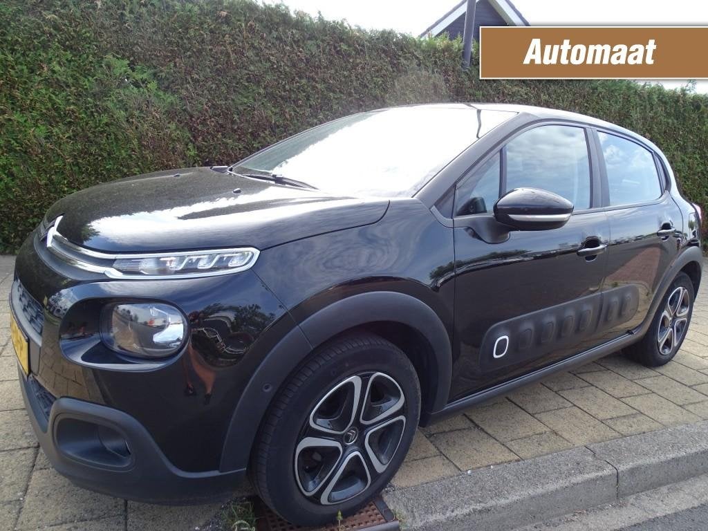 Citroen C3 1.2 PT SHINE-Automaat-Clima-Navi-Media-Blth-Pano, Auto's, 450 kg, Gebruikt, Euro 6, 1199 cc