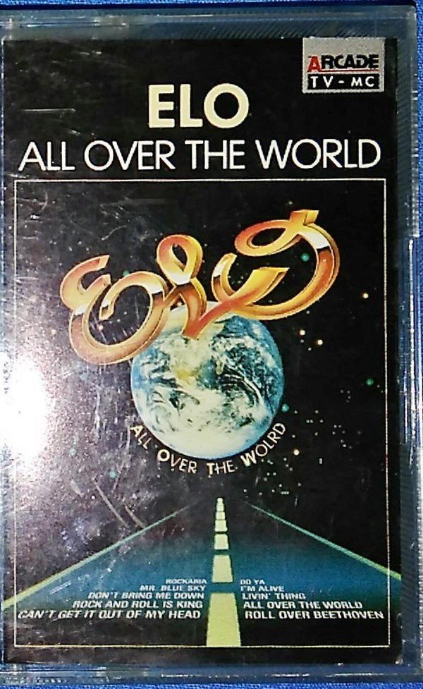 Cassette ELO ‎– All Over The World, Cd's en Dvd's, Gebruikt, 1 bandje, Ophalen of Verzenden, Voorbespeeld