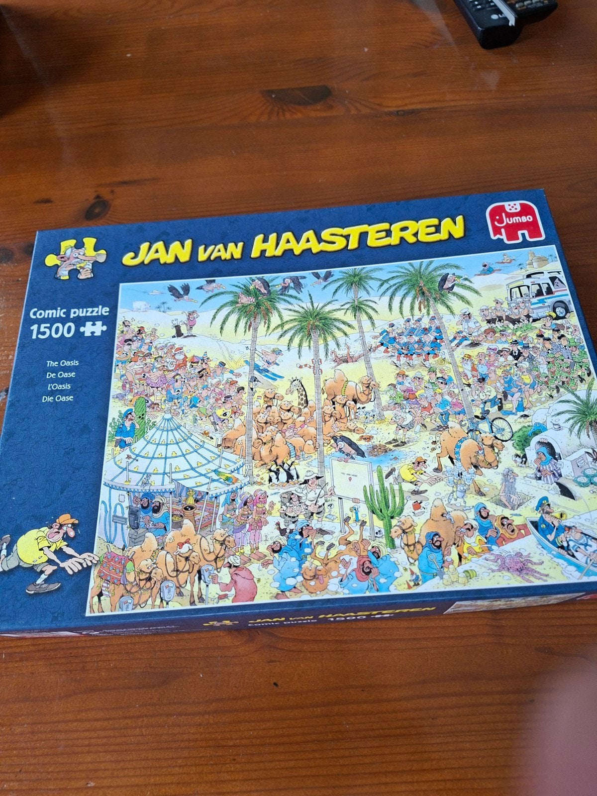 Jan van haasteren 1500 stukjes, Ophalen of Verzenden, 500 t/m 1500 stukjes, Zo goed als nieuw