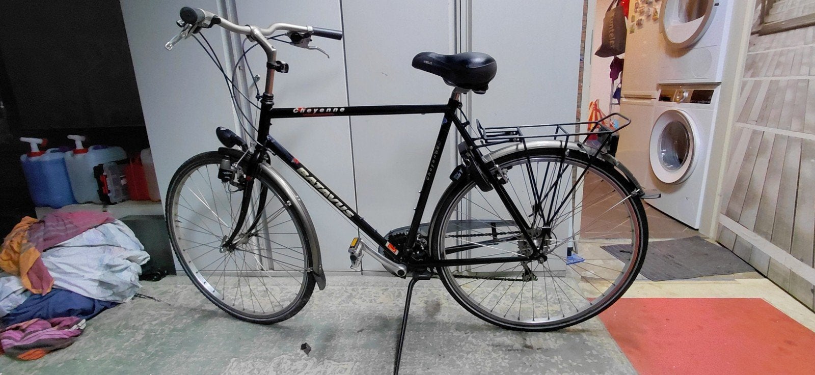 Batavus Cheyenne herenfiets 21 versnellingen, Ophalen, Gebruikt, Velgrem, Versnellingen