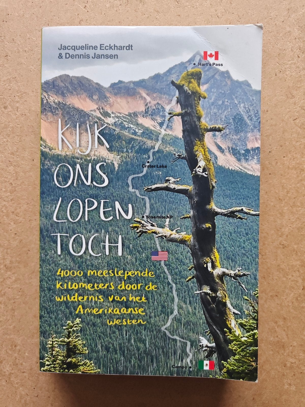 Jacqueline Eckhardt - Kijk ons lopen toch..., Ophalen of Verzenden, Zo goed als nieuw, Jacqueline Eckhardt; Dennis Jansen