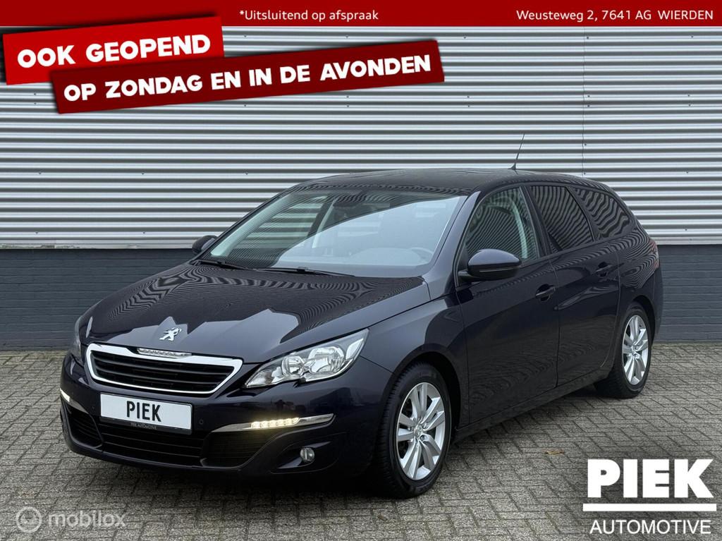 Peugeot 308 SW 1.6 BlueHDI Blue Lease Executive EXPORT, Voorwielaandrijving, Gebruikt, 4 cilinders, Blauw