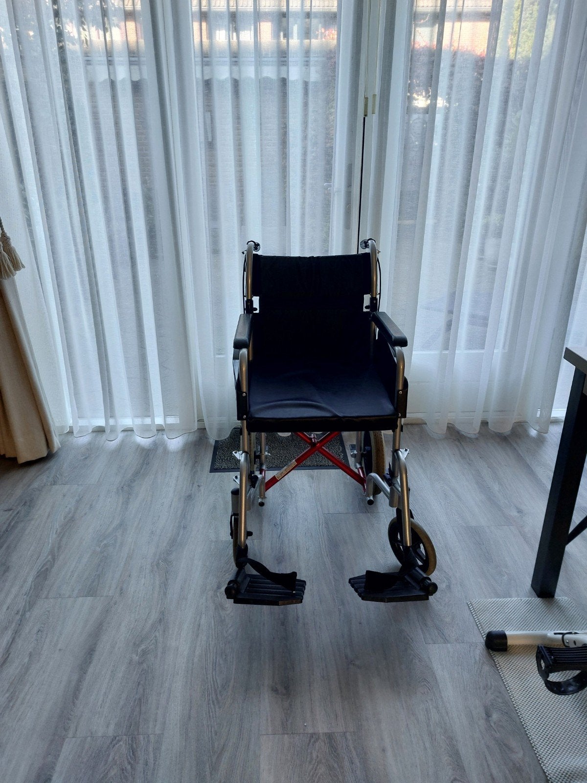 Duw rolstoel, Diversen, Rolstoelen, Ophalen, Inklapbaar, Gebruikt, Duwrolstoel