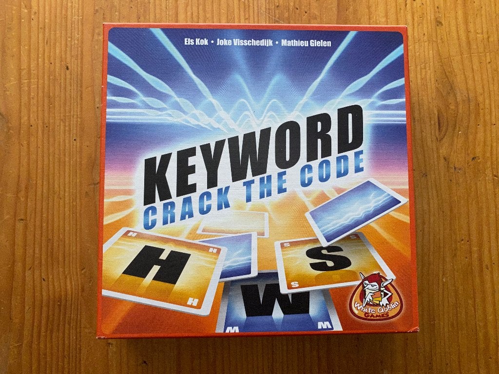 Keyword - Crack the code kaartspel nieuw, Ophalen, Nieuw, White Goblin Games