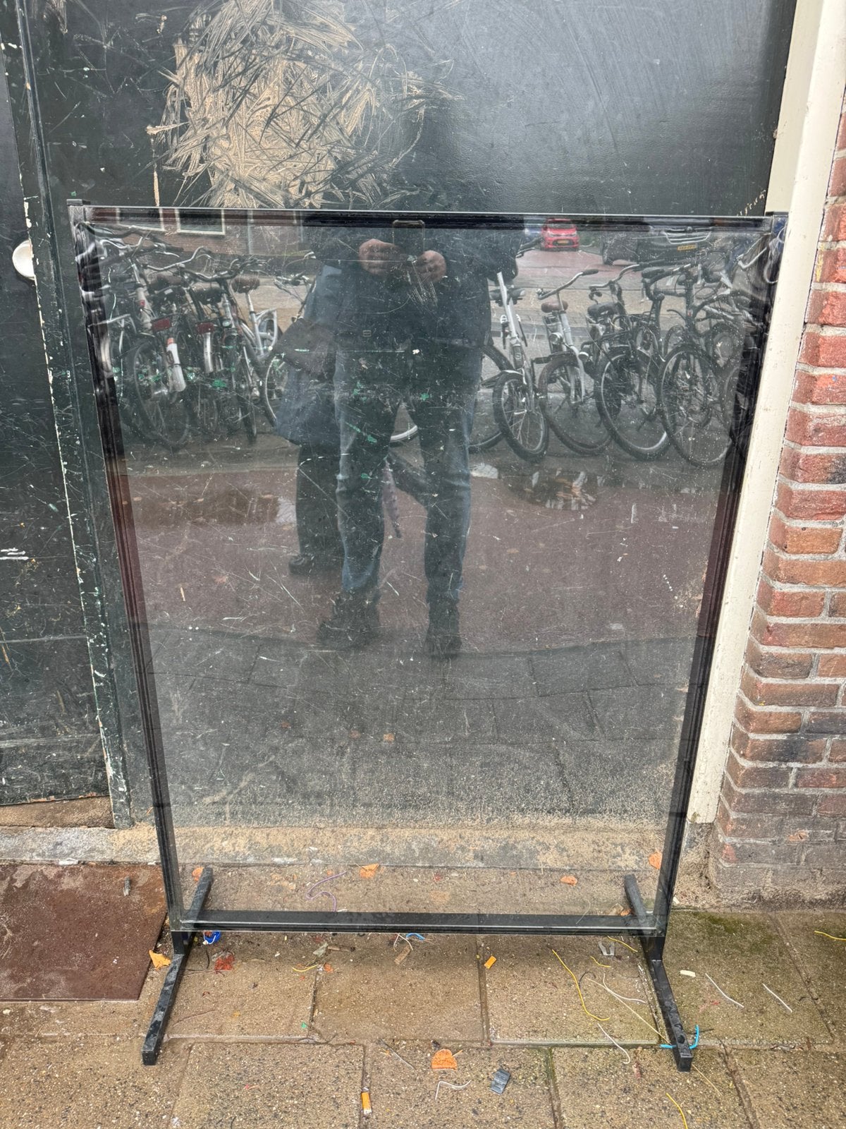 Afzetschermen, Ophalen, Zo goed als nieuw