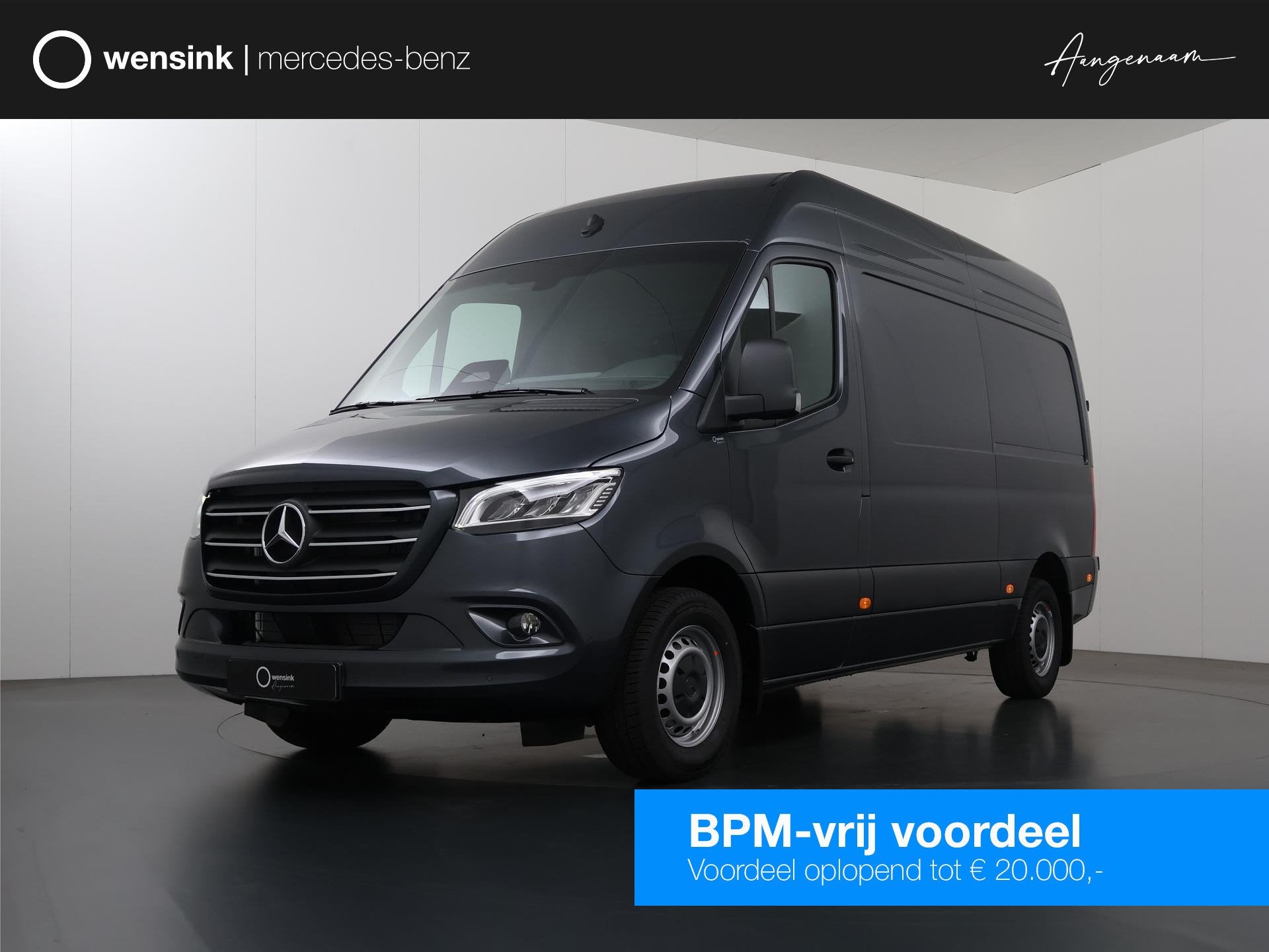 Mercedes-Benz Sprinter 319 L2H2 RWD SELECT | LED | NAVIGATIE, Automaat, Bedrijf, Diesel, 2256 kg