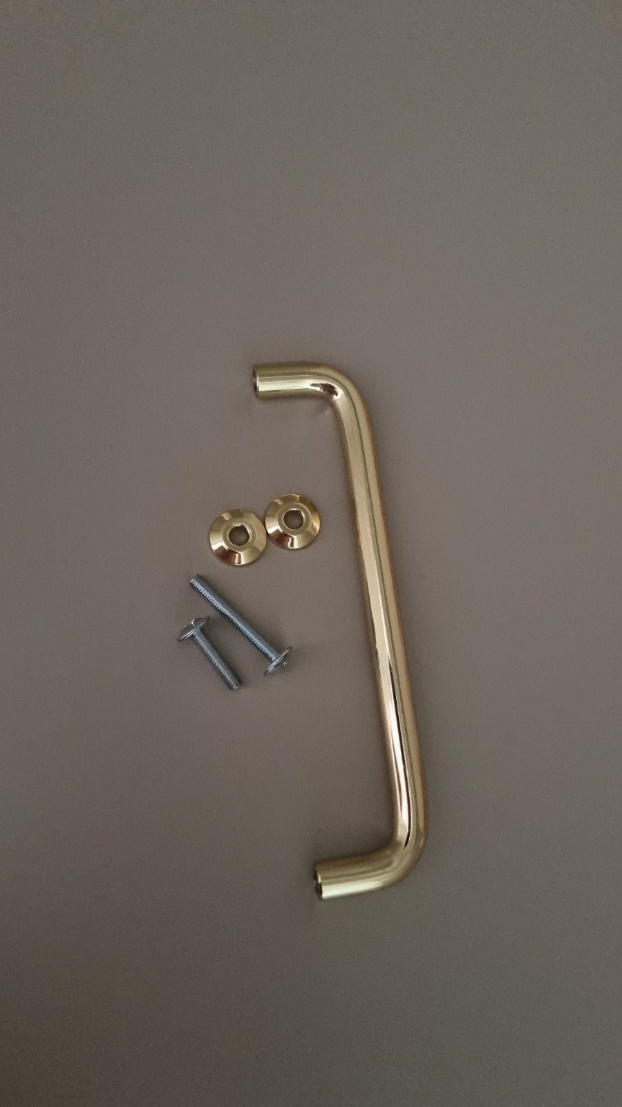 1 Bagganas gouden handgreep messing, Ophalen of Verzenden, Goud
