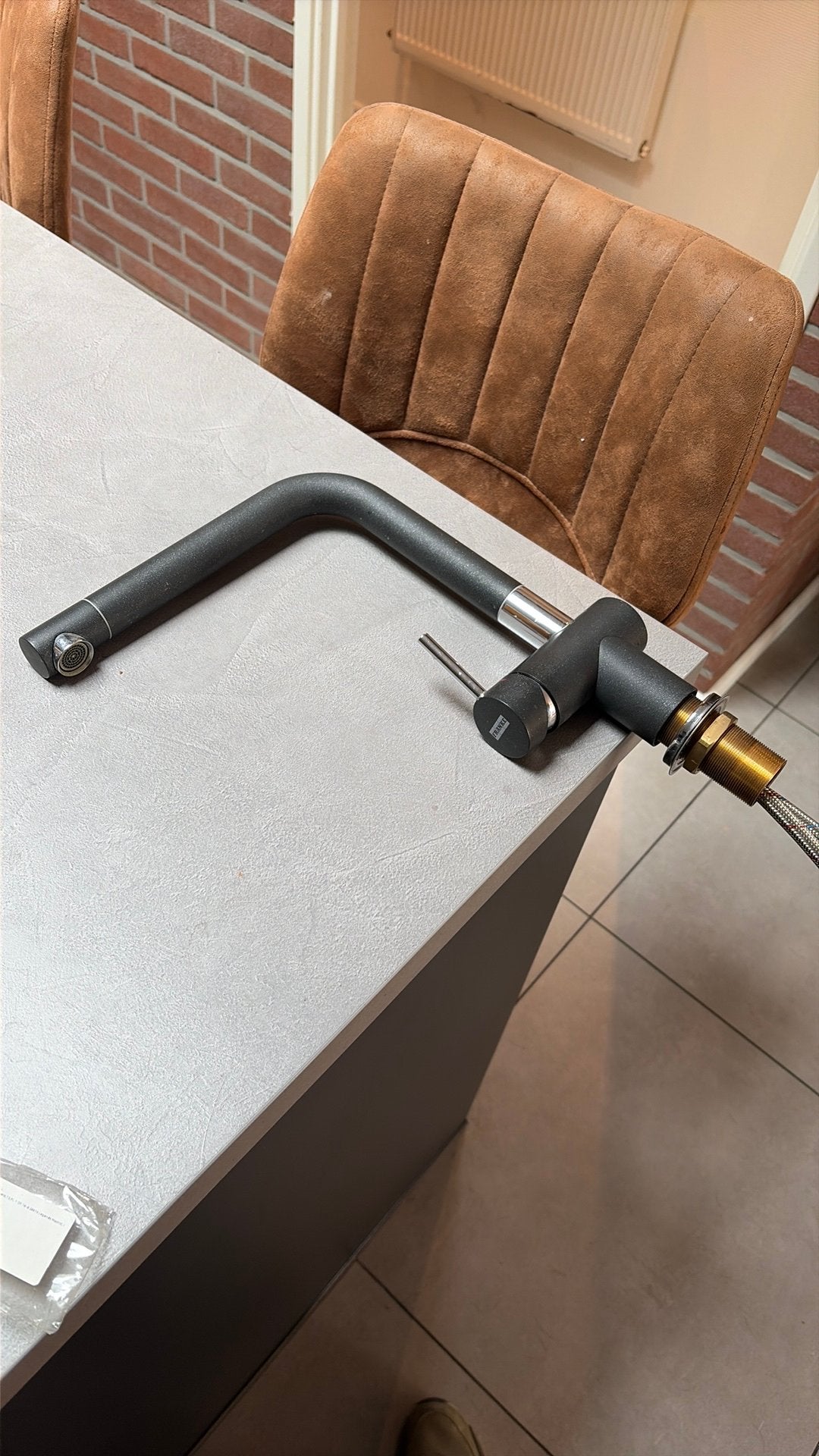 Zgan franke kraan, Minder dan 50 cm, Ophalen of Verzenden, Zo goed als nieuw, Minder dan 100 cm
