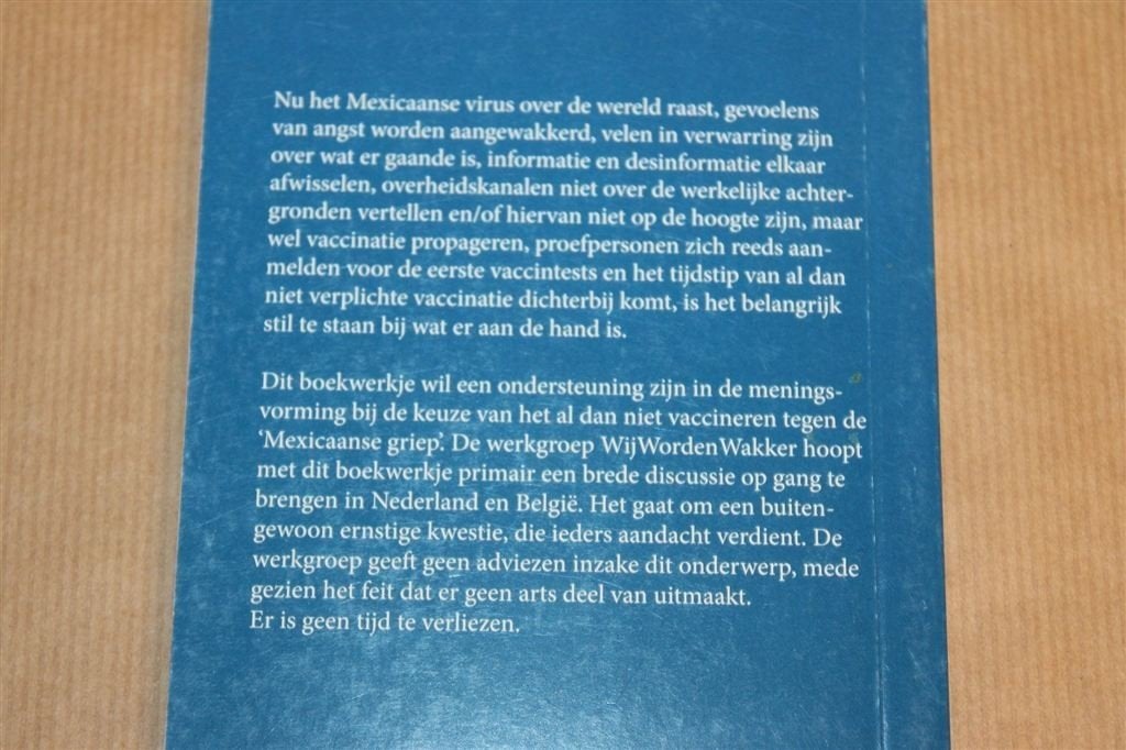 Vaccineren of Niet — Keuze & Kritiek 2009, Ophalen of Verzenden, Gelezen