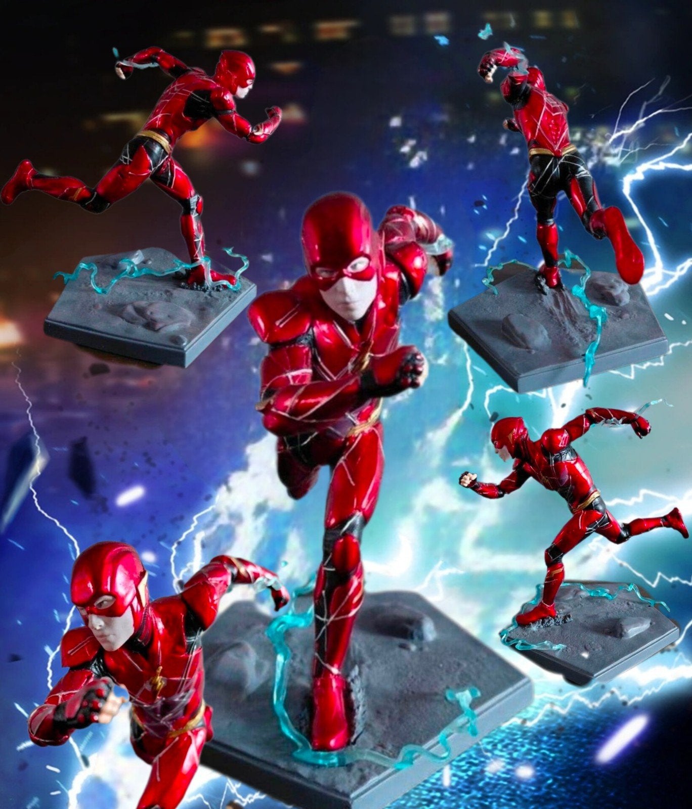 The Flash figuur Ezra Miller. Justice League., Ophalen of Verzenden, Zo goed als nieuw