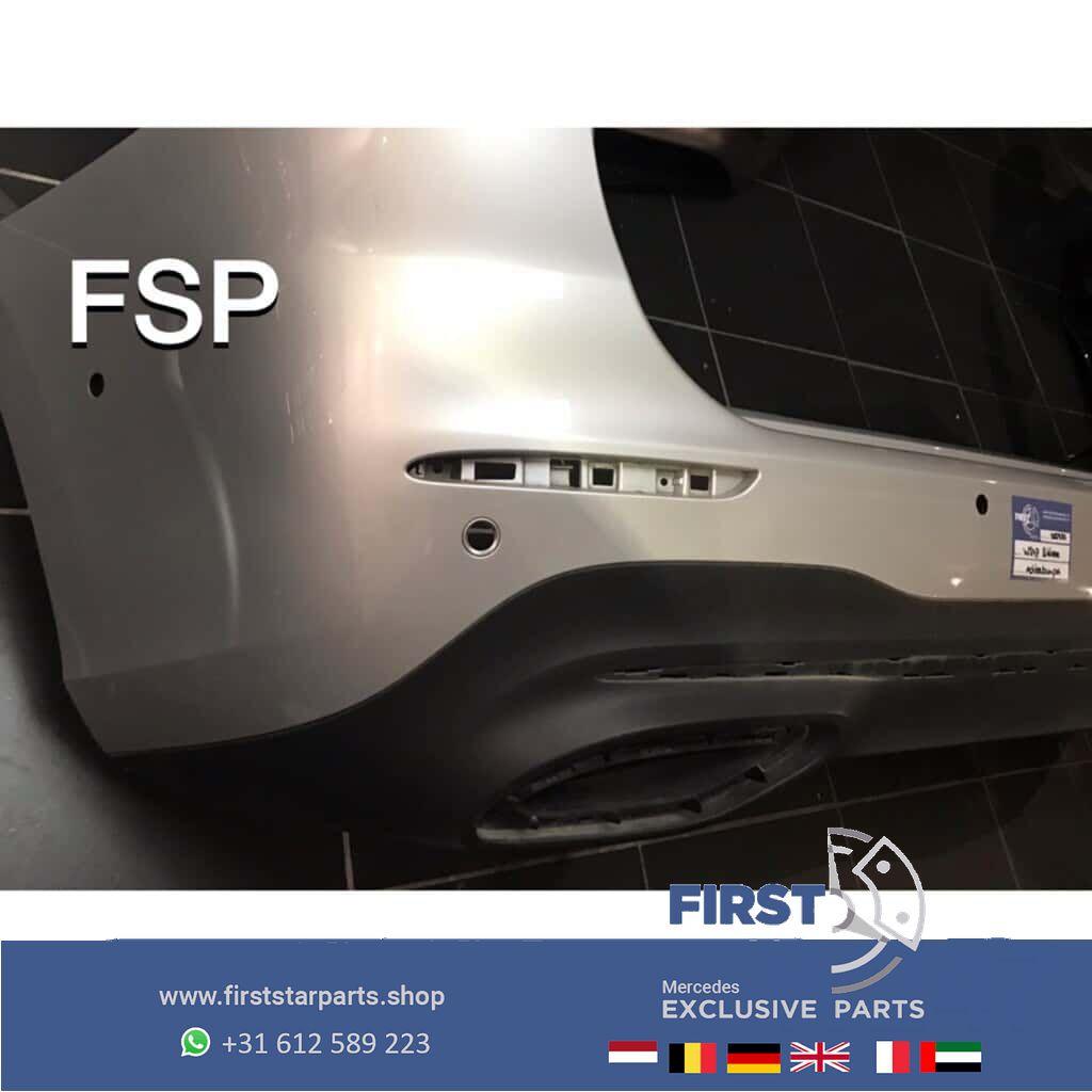 W247 ACHTERBUMPER + DIFFUSER Mercedes B Klasse 2019-2021 ZIL, Gebruikt, -, Ophalen of Verzenden, Achter