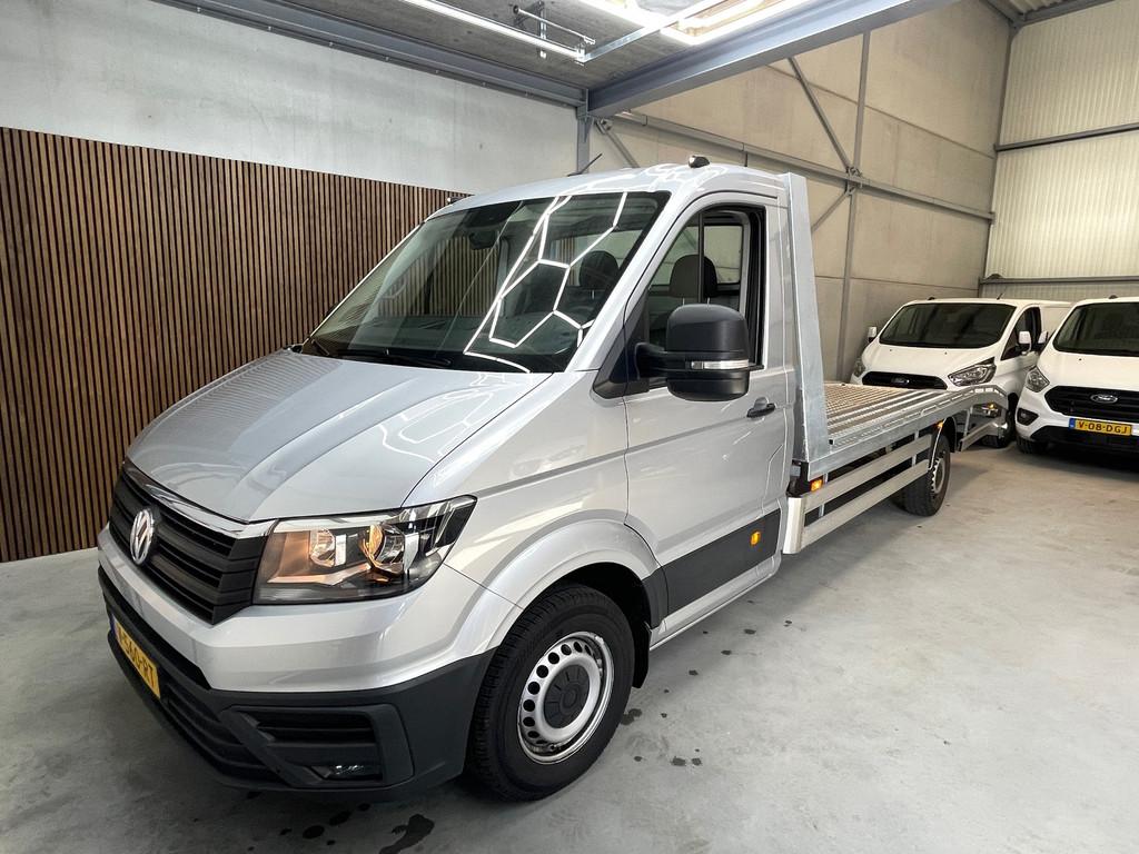 Volkswagen Crafter 35 2.0 TDI 177 PK AUTOTRANSPORTER / OPRIJ, Stof, Gebruikt, Euro 6, 4 cilinders