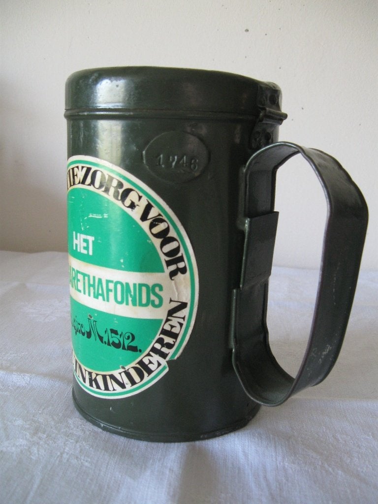 Hele oude collectebus van Margarethafonds Speeltuinkinderen, Ophalen of Verzenden