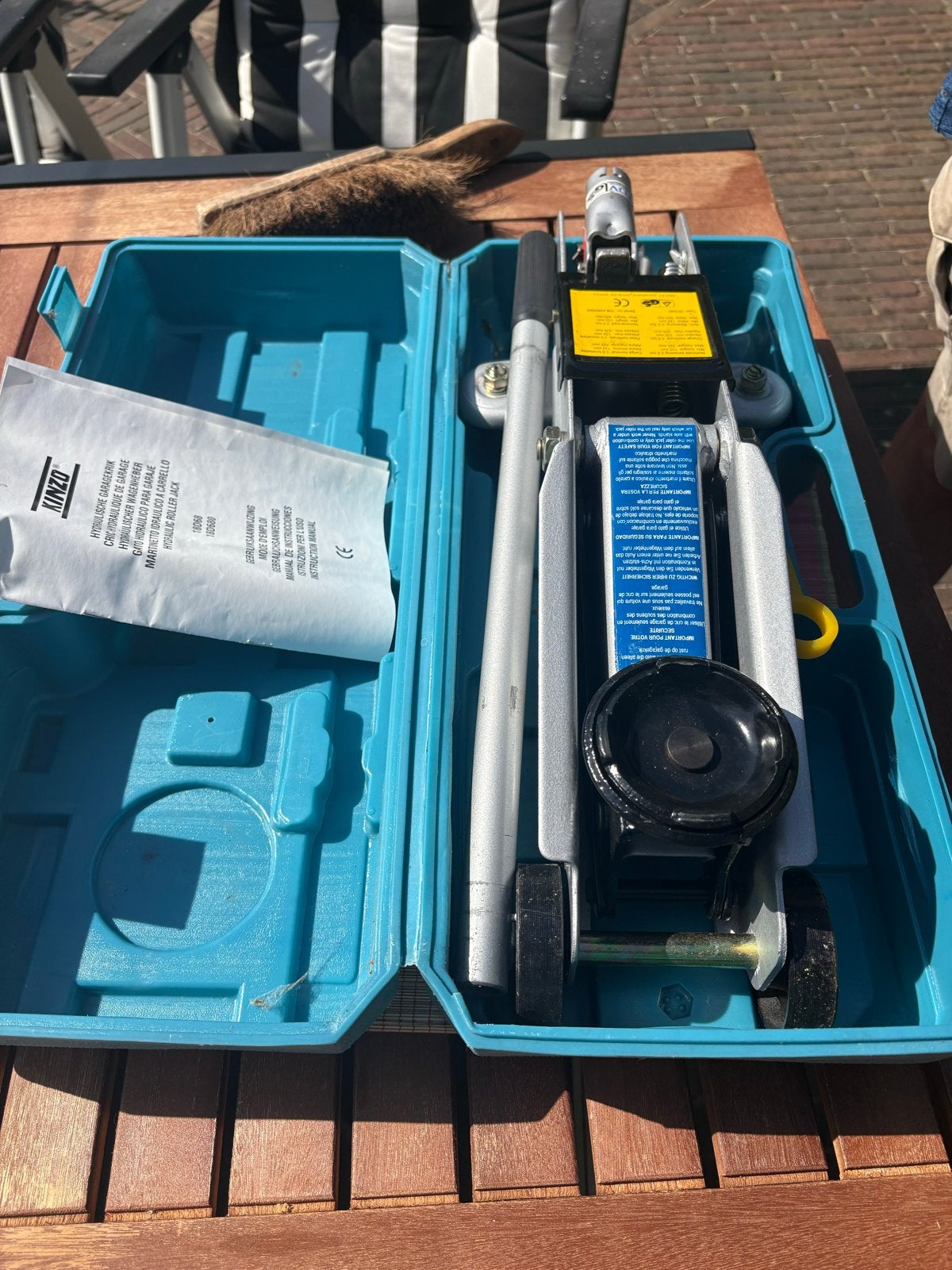 Kinzo Hydraulische Garagekrik - NIEUW, Ophalen of Verzenden, Nieuw, Hydraulisch, Garagekrik