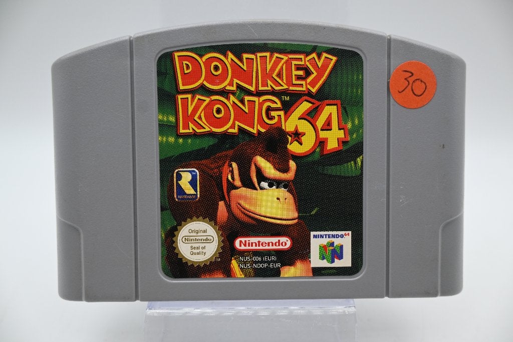 Donkey Kong 64 - Nintendo 64 (N64) - Klassieke Game, Spelcomputers en Games, Gebruikt, 1 speler, Nintendo of Europe GmbH, Herriotstraße 4, 60528 Frankfurt am Main, Duitsland