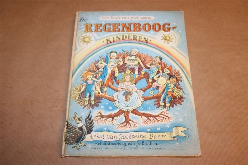 De Regenboog-Kinderen — Piet Worm, Josephine Baker 1957, Ophalen of Verzenden, Gelezen