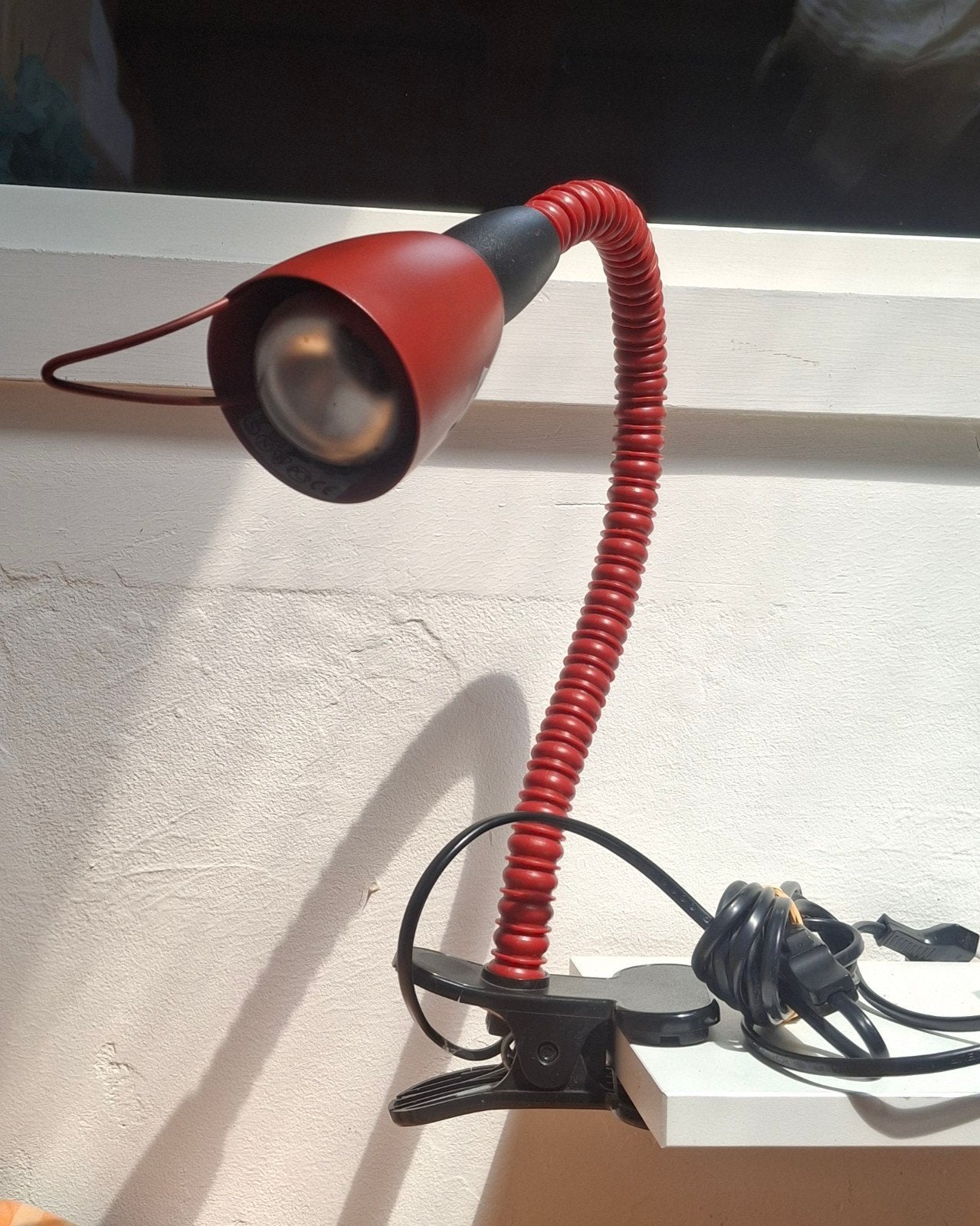 Ikea rode vintage klemspot. Type Robin., Ophalen of Verzenden