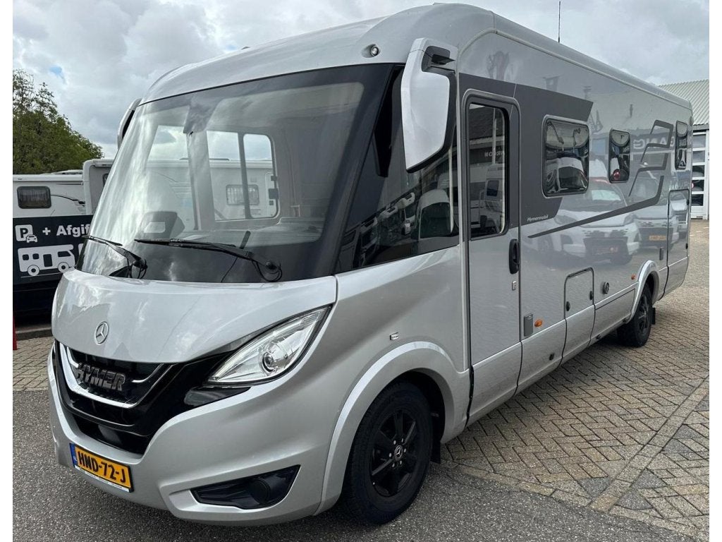 Hymer BML 780 ZEER LAGE KM ST, 7 tot 8 meter, Bedrijf, Koelkast, Buitenlamp
