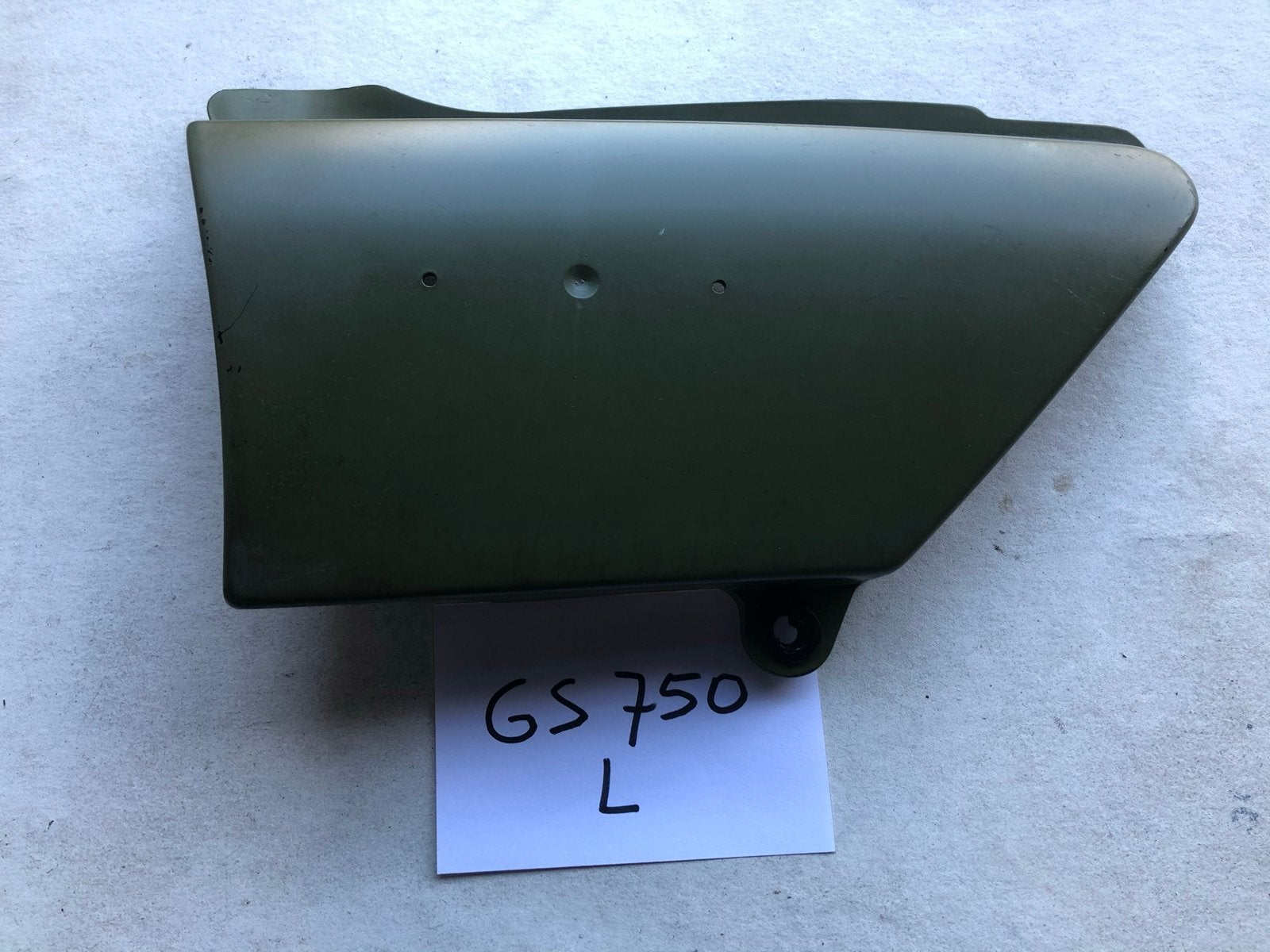 Zijkap Suzuki GS750 L - Groen, Z, Gebruikt, Ophalen of Verzenden, .