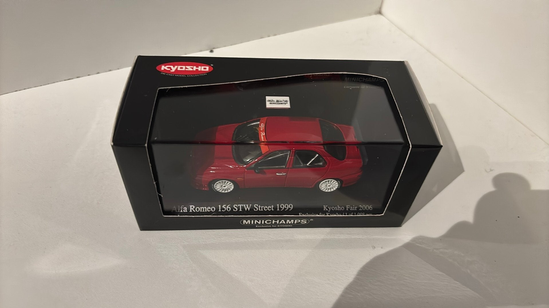alfa reomeo 156 stw street 1999 minichamps 1.43, Auto, Ophalen of Verzenden, MiniChamps, A