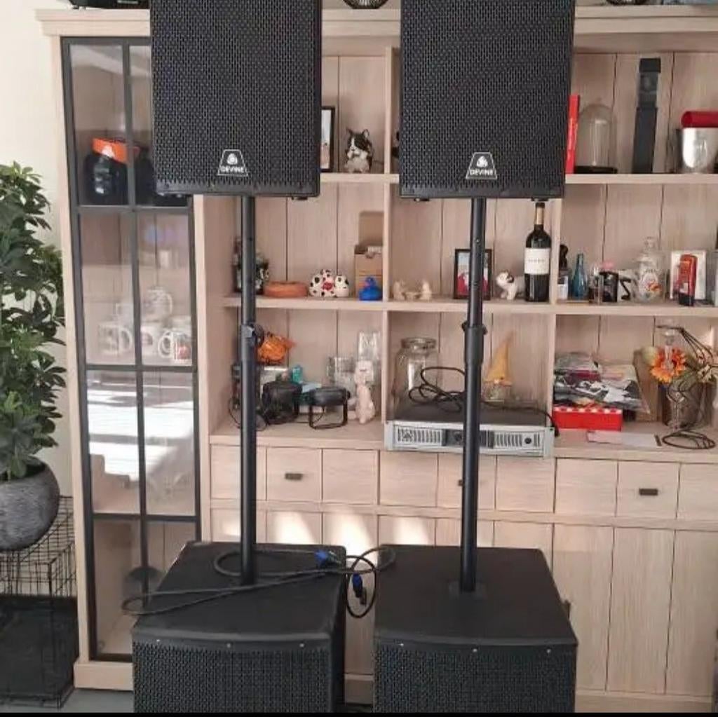Mooie geluidset 675,00 vaste prijs, Ophalen, Zo goed als nieuw