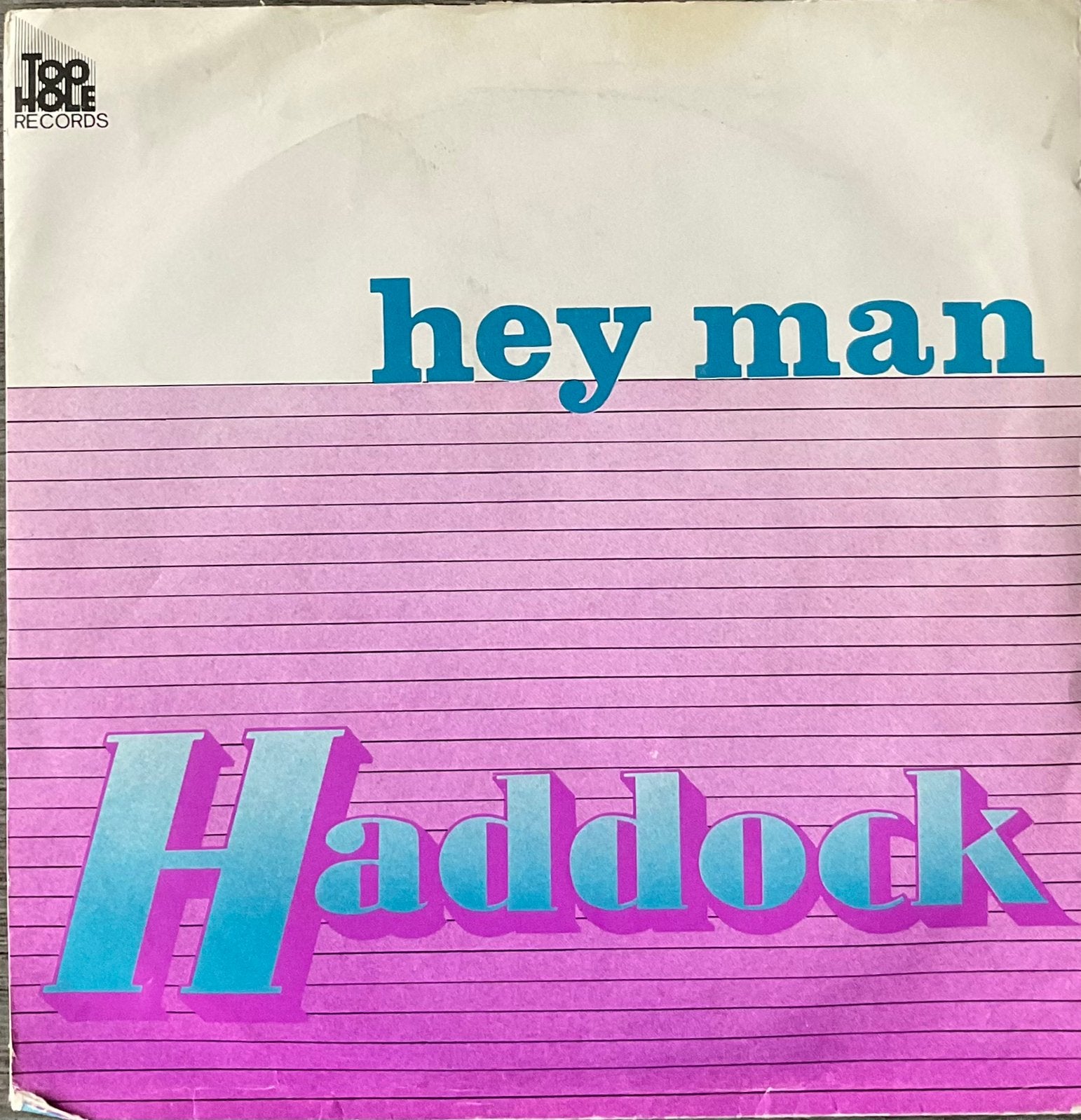 Haddock - Hey man (NL’82) plaat ALS NIEUW, Verzenden, Zo goed als nieuw, 7 inch, Reggae en Ska