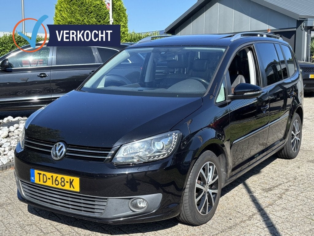Volkswagen Touran 1.6 TDI Highline 2013 Automaat Panorama Xe, Auto's, Automaat, Euro 5, Gebruikt, 4 cilinders