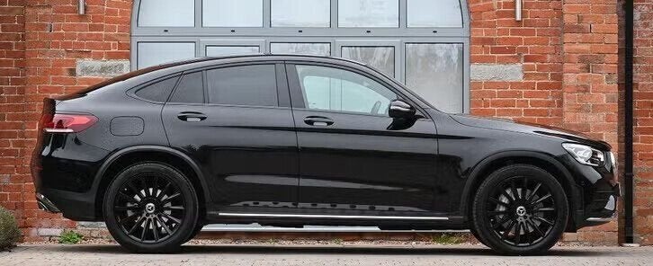Originele 20 inch Mercedes AMG velgen winterbanden GLC W253, Gebruikt, 285 mm, Banden en Velgen, Germany