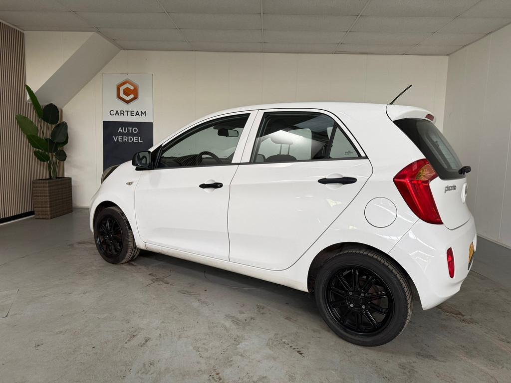 Kia Picanto 1.0 CVVT Airco, LMV, Euro 5, Gebruikt, 400 kg, Wit