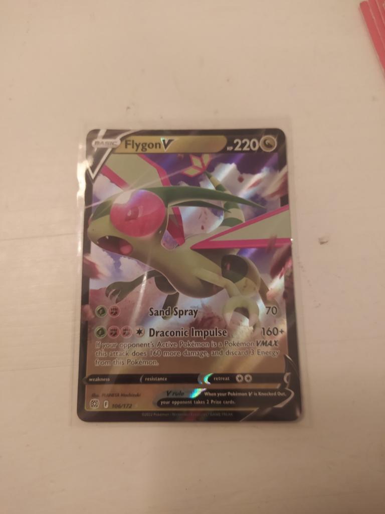 Flygon V, Ophalen, Nieuw, Losse kaart