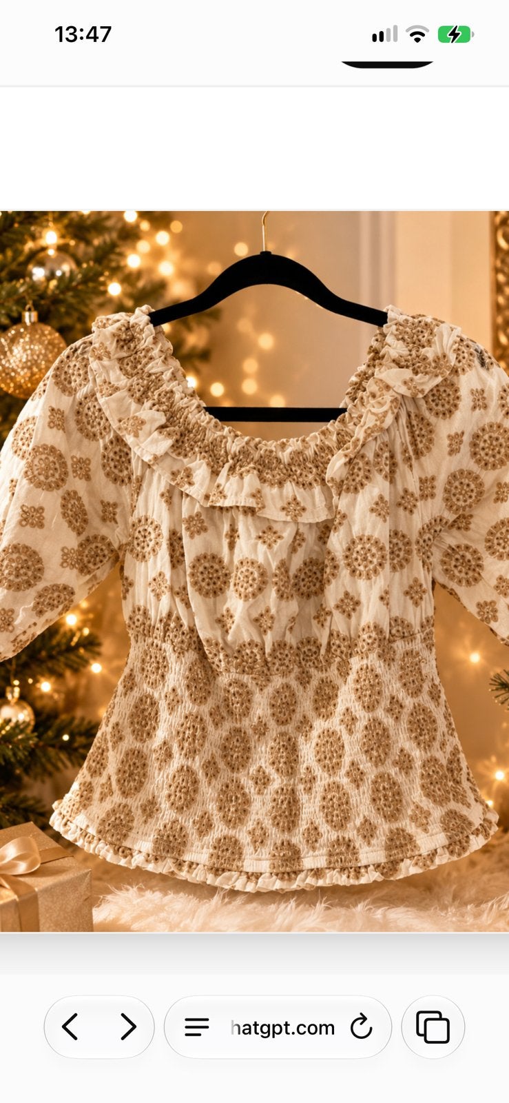 Nikkie blouse top nieuw, Ophalen of Verzenden, Zo goed als nieuw, Zwart, Korte mouw