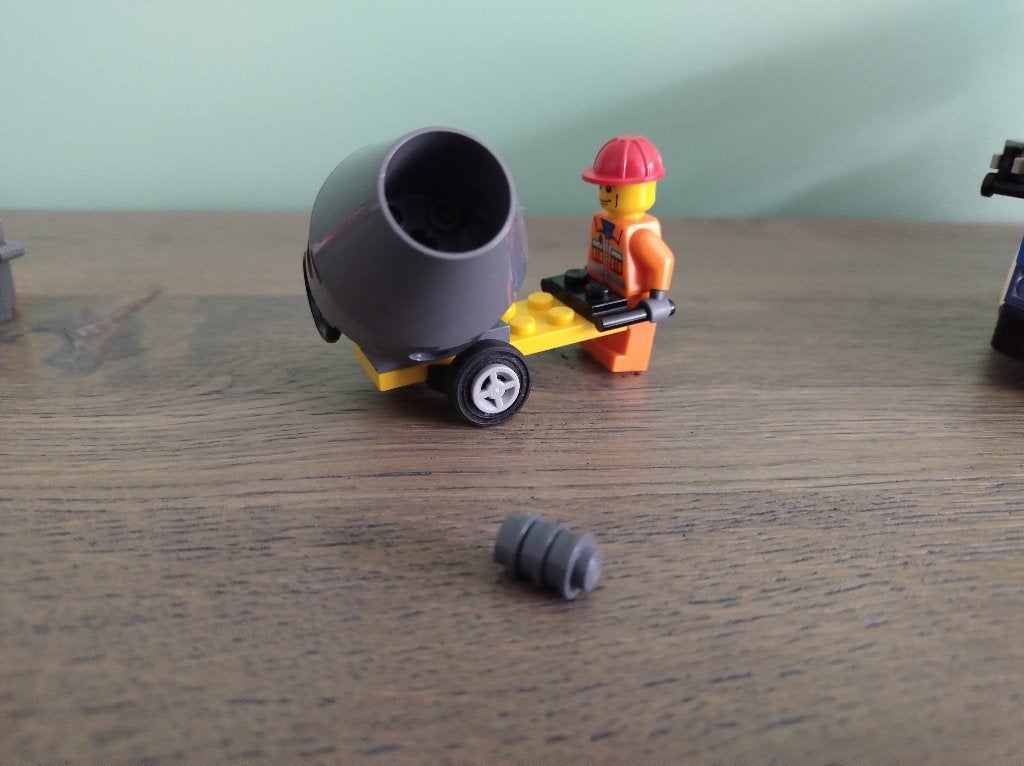 Lego City 5610 Betonmolen Cementmolen bouwplaats, City, Lego, Ophalen of Verzenden, Zo goed als nieuw