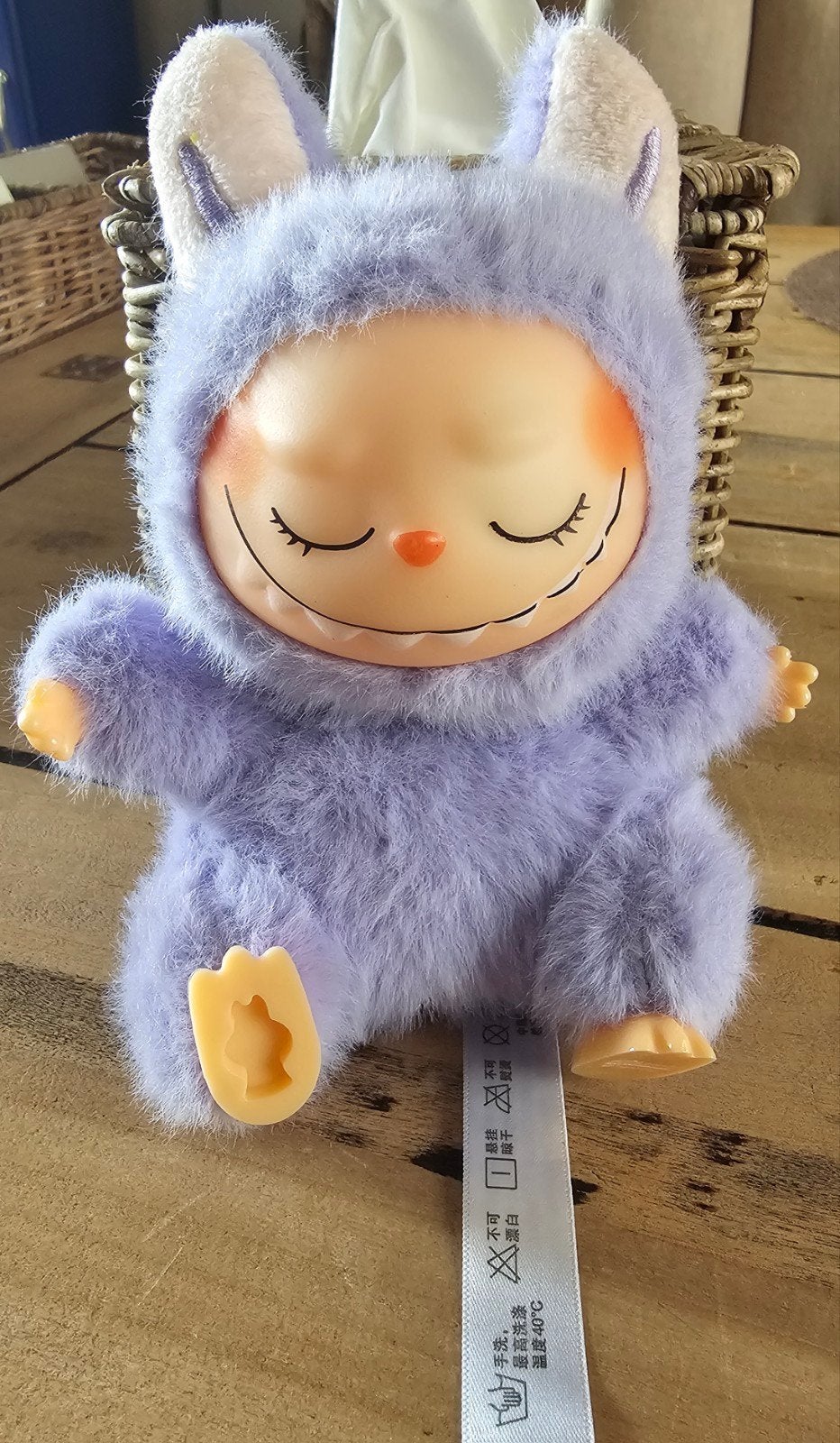 LABUBU; MOOI PAARS POPPETJE, Ophalen of Verzenden, Zo goed als nieuw