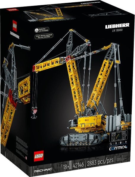 Lego 42146 Technisch Liebherr Rupsbandkraan LR 13000 nieuw, Lego, Nieuw, Ophalen of Verzenden, Technic