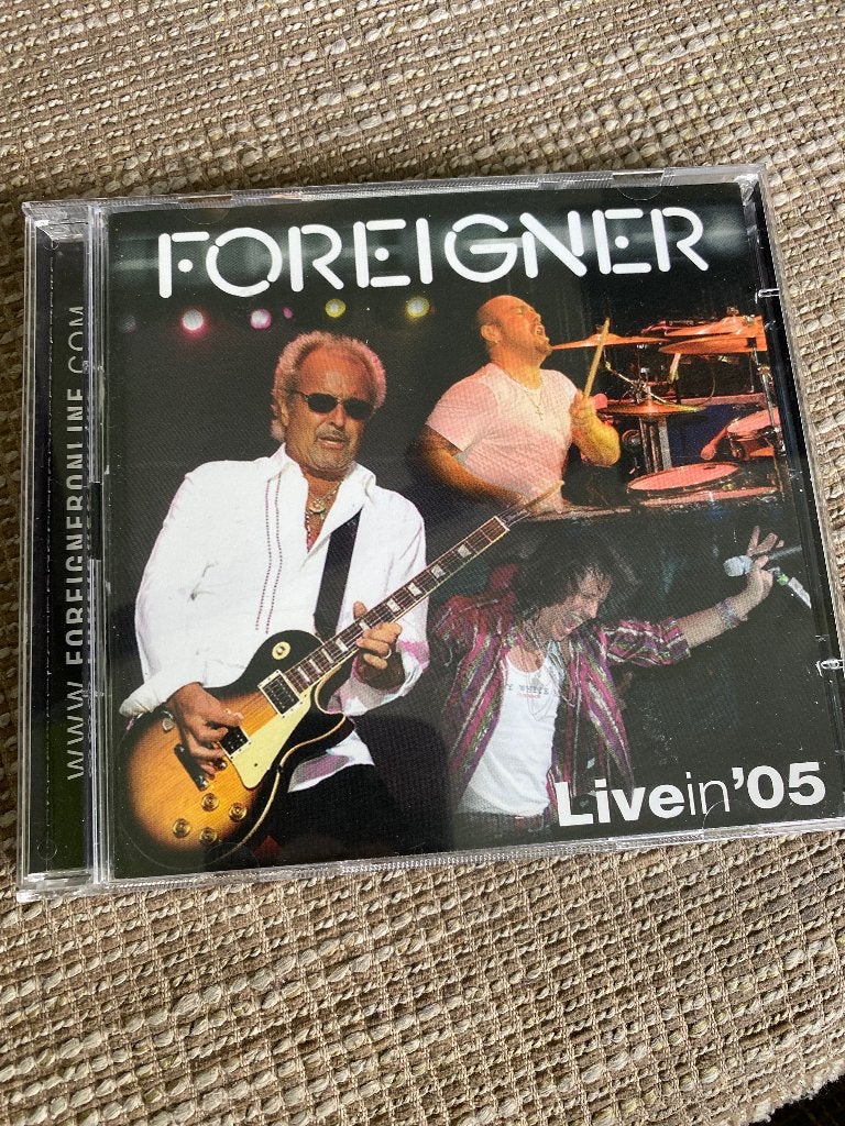 Foreigner - Livein'05 CD met Bonus DVD, Ophalen of Verzenden, Zo goed als nieuw, Live-album, Classic Rock