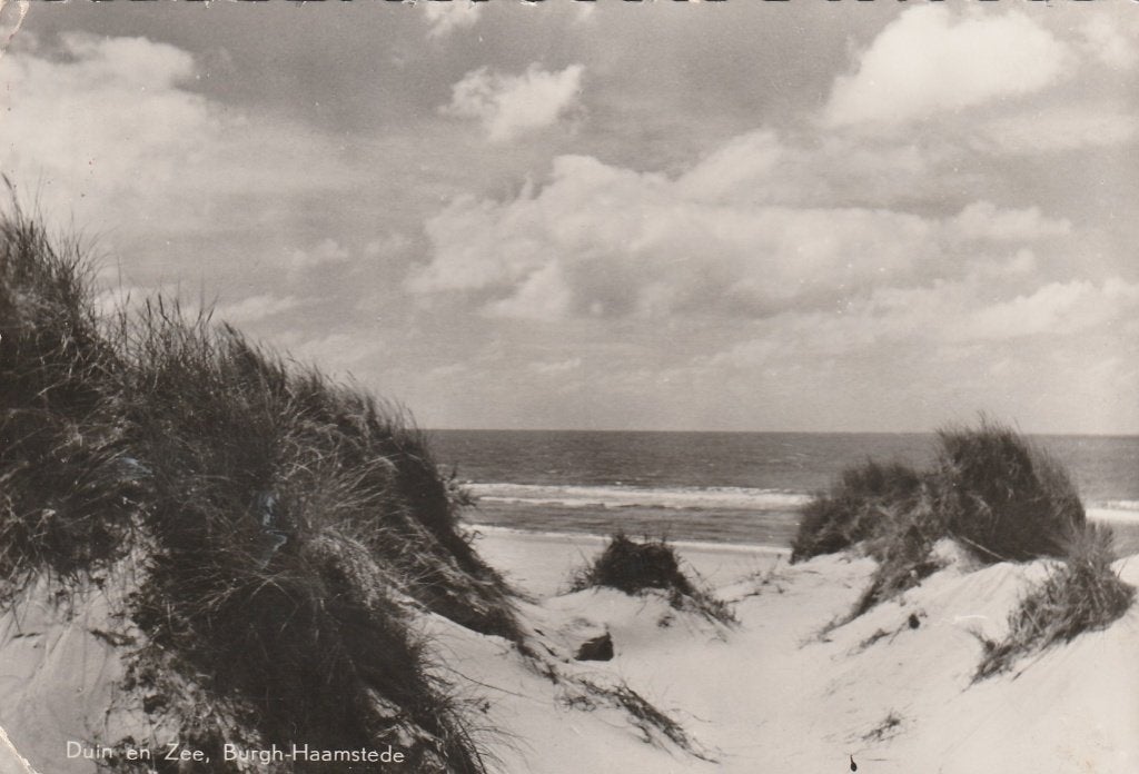 BURGH-HAAMSTEDE Duin en Zee gr.f. 1962, Verzamelen, Verzenden, 1960 tot 1980, Gelopen, Zeeland