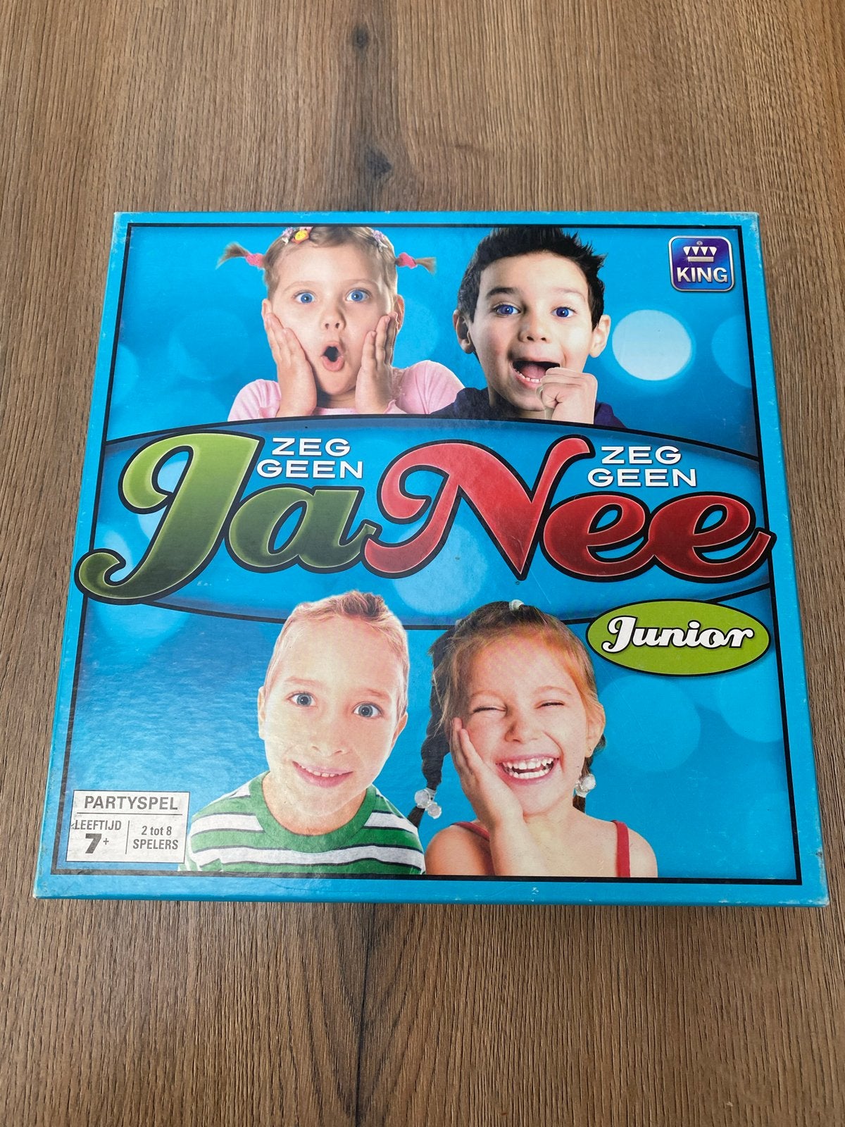 Zeg Geen Ja of Nee Junior - Partyspel voor Kinderen, Drie of vier spelers, Ophalen of Verzenden, Zo goed als nieuw
