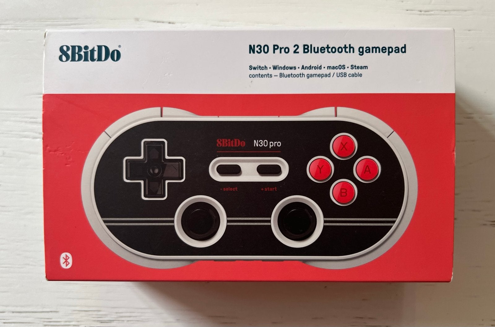 8BitDo N30 Pro 2 Bluetooth Gamepad - N Edition, zeldzaam, Nintendo, Nieuw, Ophalen of Verzenden, 8BitDo