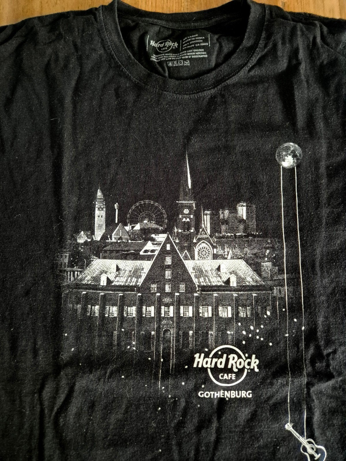 Hard Rock Cafe Gothenburg XXL, Ophalen of Verzenden, Zo goed als nieuw, Overige maten, Zwart