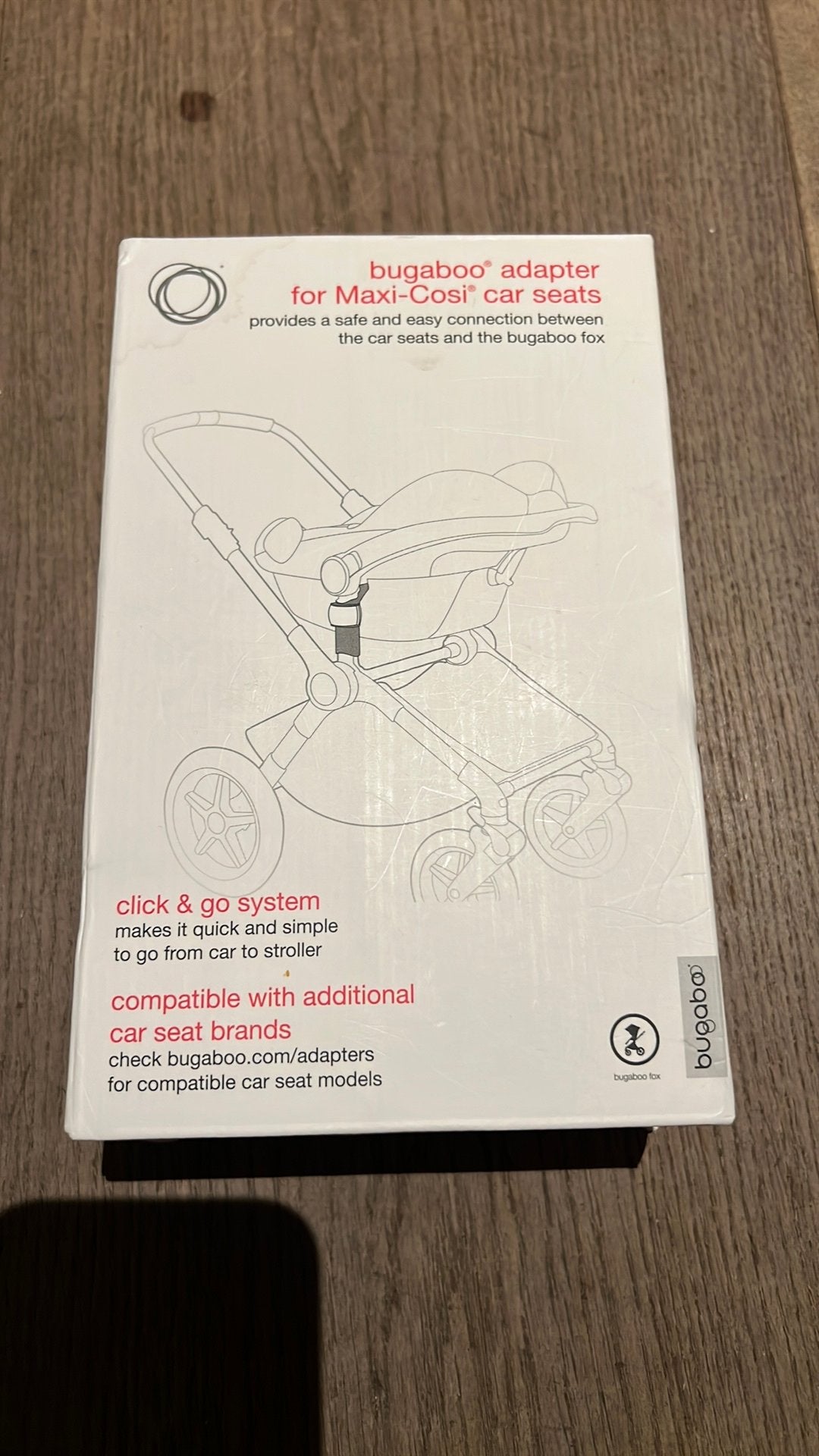 Bugaboo maxi cosi adapters nieuw, Ophalen of Verzenden, Nieuw
